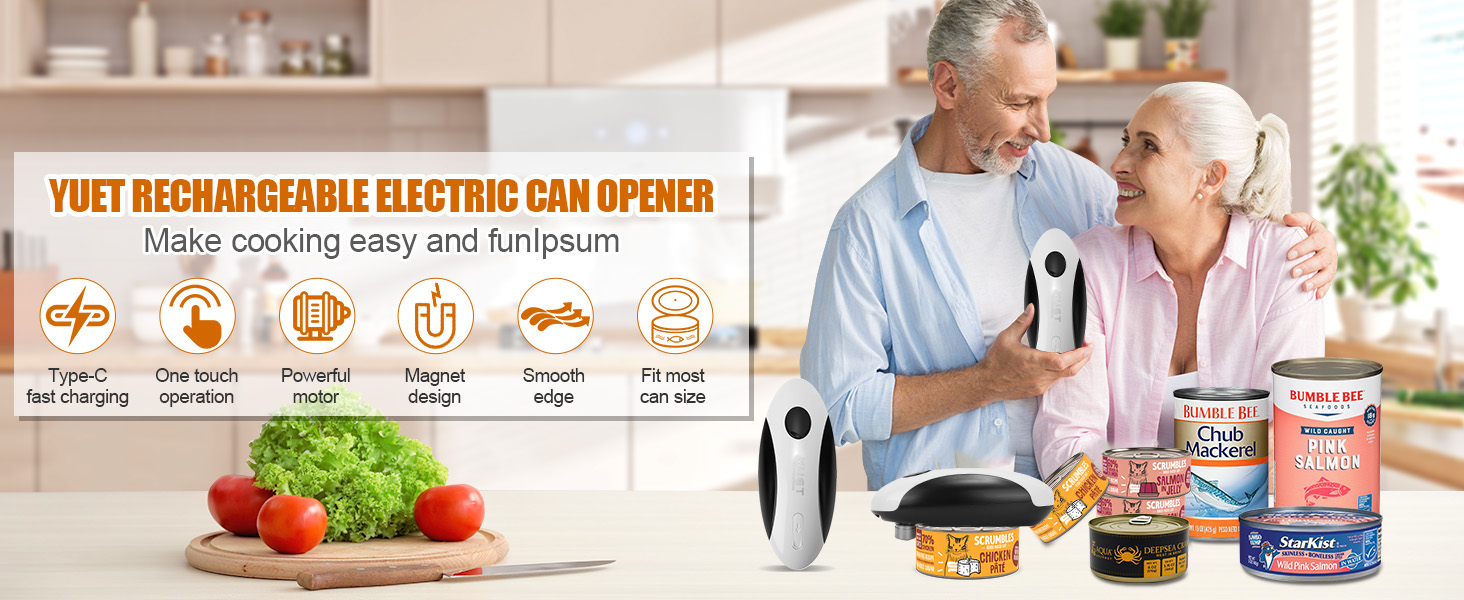 Modern kitchen counter scene showing various appliances and food preparation items arranged in a clean, minimalist setting.