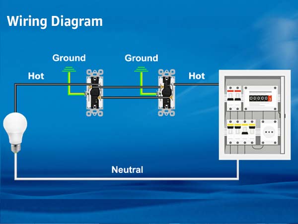 3 way switch wiring diagram install in 2 mins