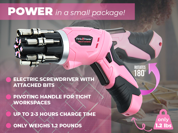 PP481-LK 3.6V Electric Screwdriver - Power in a small package (mobile)