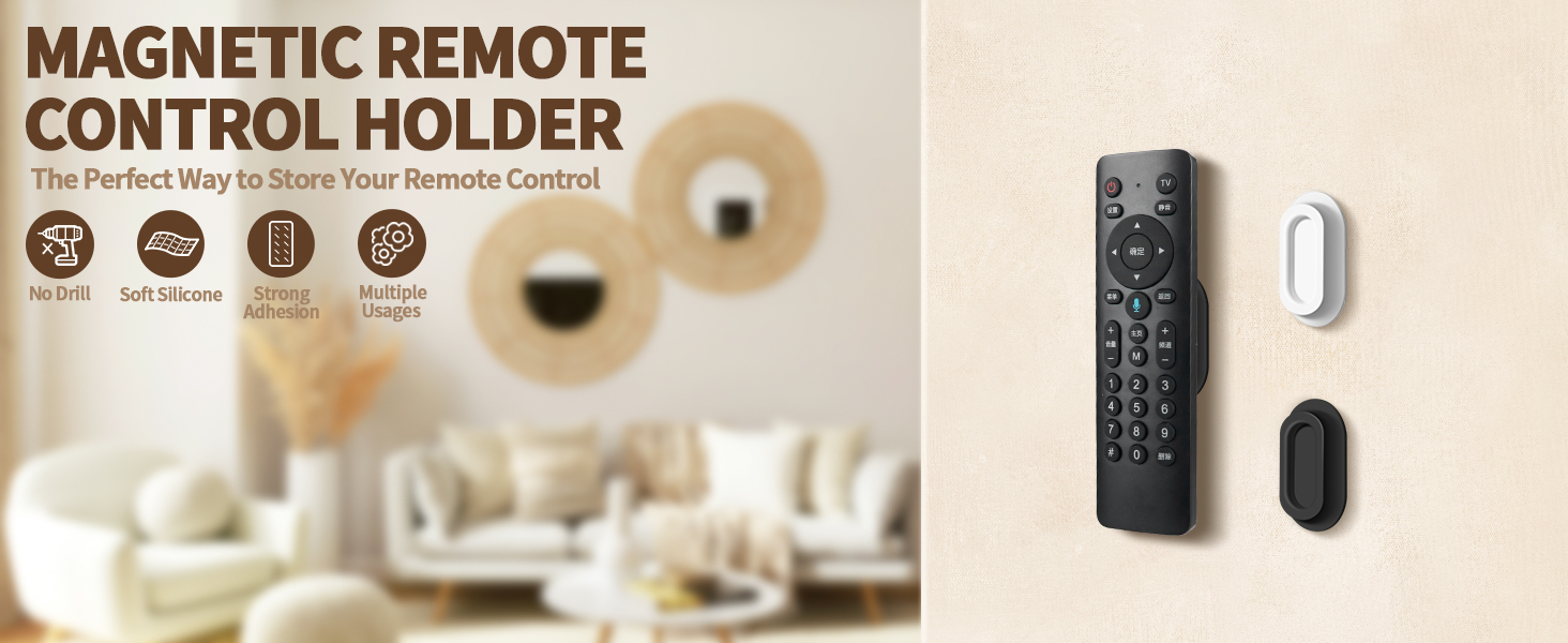 Magnetic Remote Control Holder