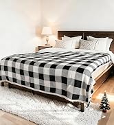 LUXIAN Electric Heated Blanket Full Size 72"x84" - Microplush & Sherpa Fabric Dual-Sided, 6 Heat ...
