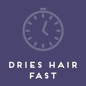 Makes drying and styling easier and faster