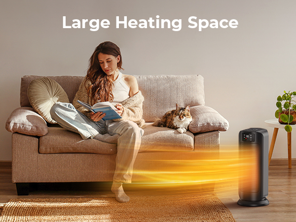 Space heater for large room
