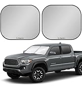 Windshield Sun Shade - Reflective Fabric Blocks Sun and Keeps Your Vehicle Cool. Foldable Sun Shi...