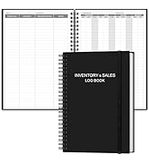 Inventory & Sales Log Book for Small Business – Inventory Ledger Book, Inventory Notebook, Order ...