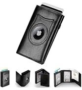 Wallet for Men Minimalist Compact Pop Up Credit Card Holder, Front Pocket Smart RFID Blocking Men...