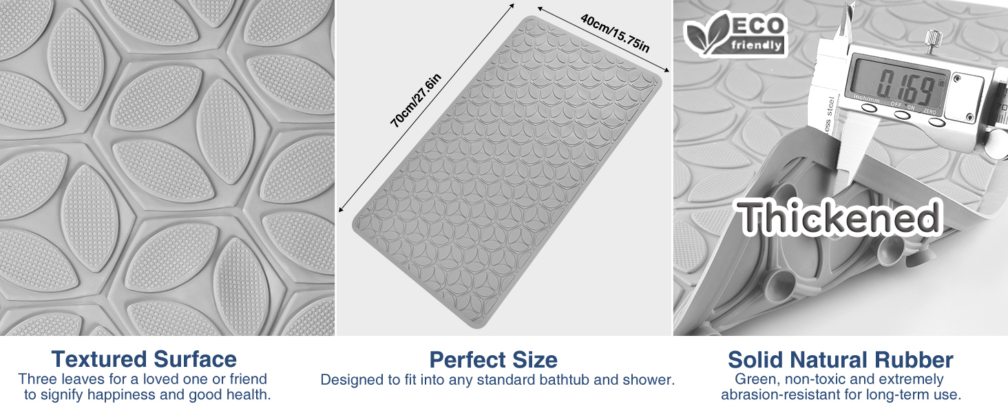 Green, non-toxic and extremely abrasion-resistant for long-term use.