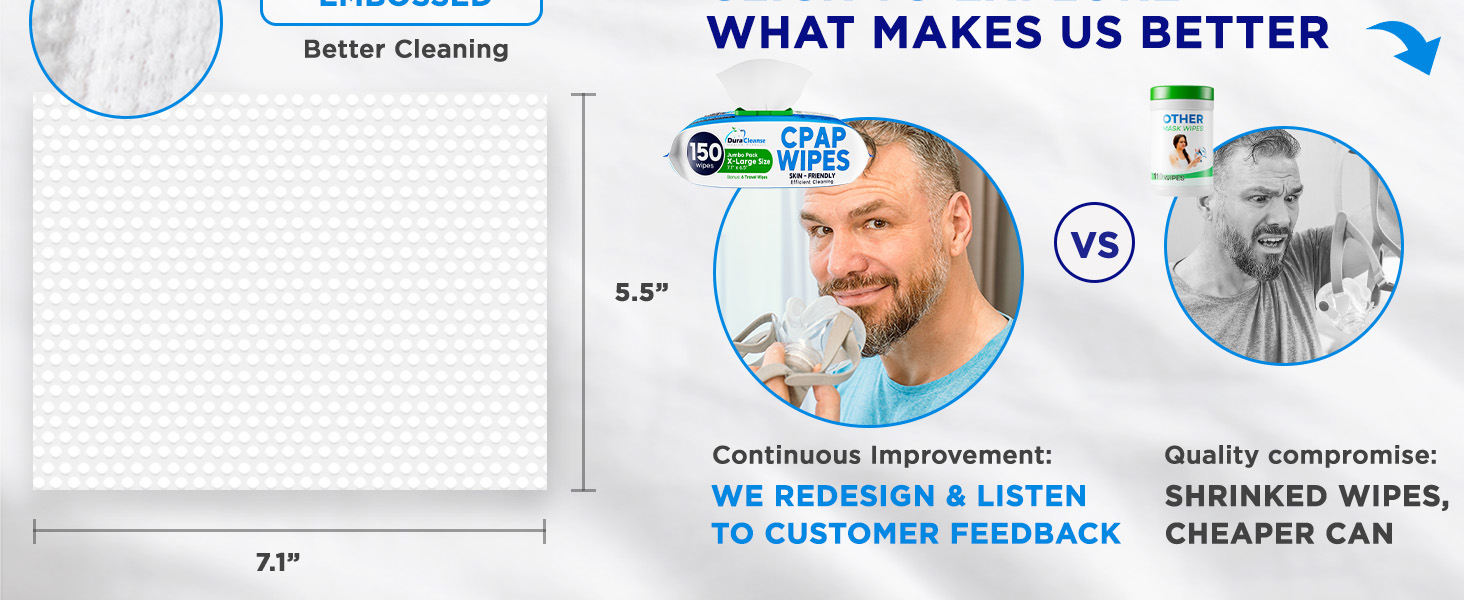 Duracleanse CPAP Wipes