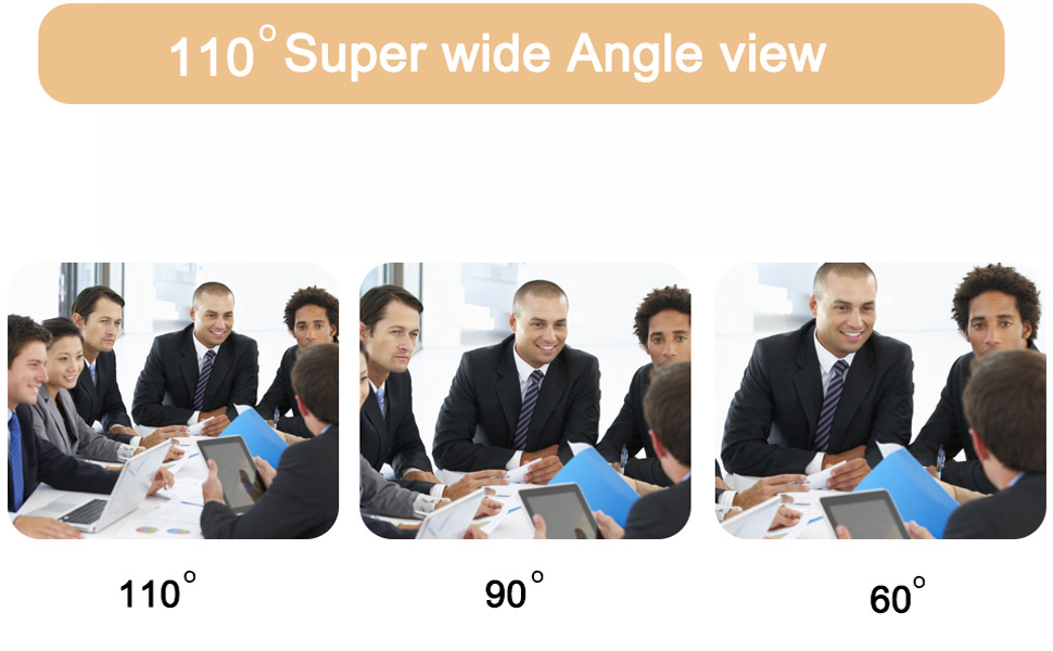 Super wide Angle view