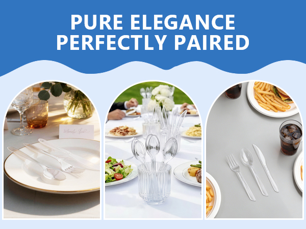plastic silverware