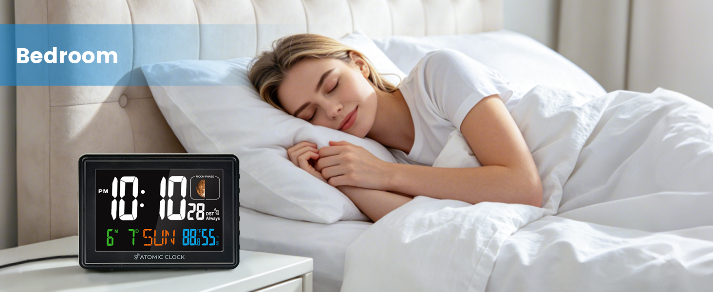 alarm clocks for bedrooms