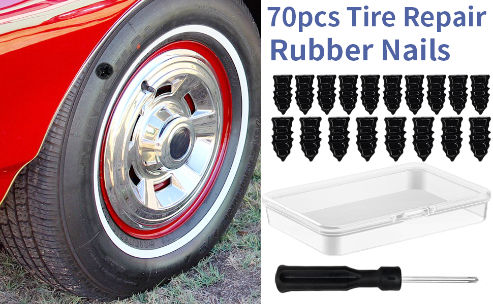 Tire Repair Nails 70PCS