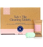 Cleanomic - Tub and Tile Cleaning Tablets (6 Pack) - All-Purpose Multi-Surface Household Cleaner ...