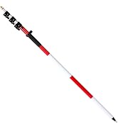 GEOLENI Aluminum Prism Pole with Quick Release Clamp (5.2M)