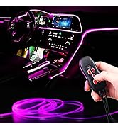 Interior Car Strip Lights, Goodream USB Music Sync Multicolor Multiple Modes LED Fiber Optic Ligh...