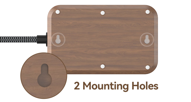Wood Extension cord