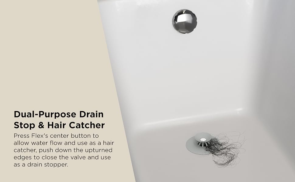 flex drain and hair catcher