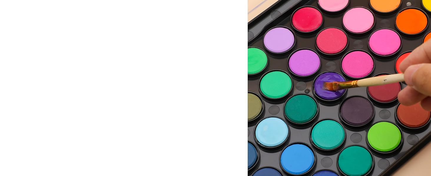 watercolor cake set