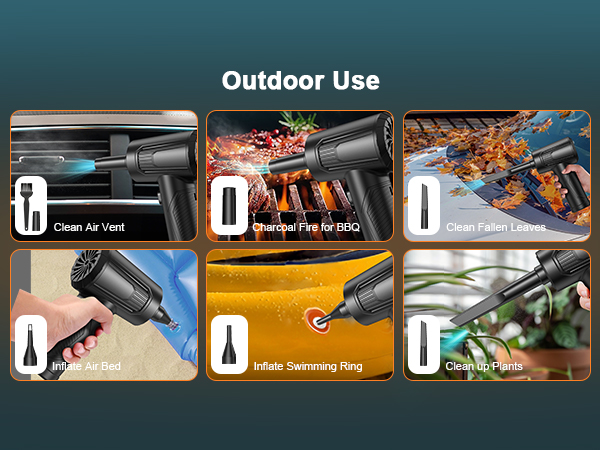 BANKKY Compressed Air Duster for Computer