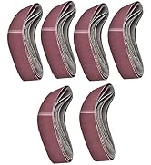 6pcs GXK51-B Sanding Belt,915x100mm Endless Sanding Belt 60/80/100/120/150/180