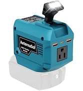 250W Power Inverter Compatible with Makita 18V Battery, Portable Tool Battery Inverter DC 18V to ...