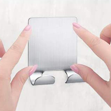 Bath Large Towel Hook Razor Holder Water-Resistant Damage-Free Organize Phone Holder