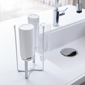 Collapsible Bottle Dryer displayed in a modern home