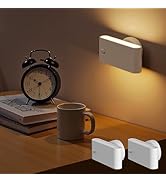 L LOHAS LED Motion Sensor Night Light, Rechargeable Motion Sensor Stair Lights indoor,Wireless Ba...