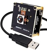 ELP 48MP Fast Autofocus USB Camera Module with 70degree No Distortion Lens for Computer Mini UVC ...