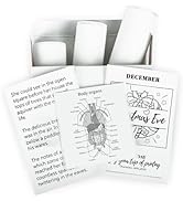 Memoking T02 Paper, White Thermal Sticker Paper Compatible with T02/M02/T02 Pro/Q02E/D20/D21 Mini...