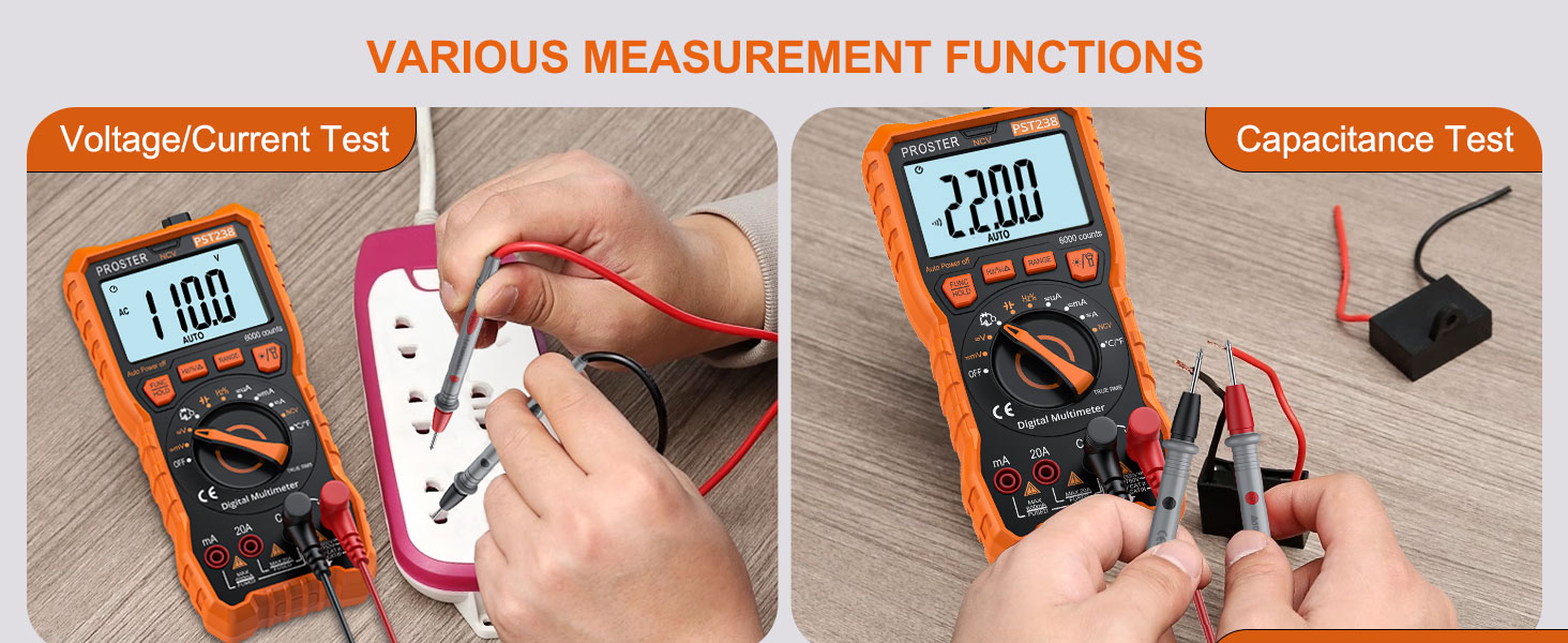 TRMS Voltmeter Multimetro