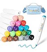 Ohuhu Acrylic Paint Markers Ultra-Washable Markers for Kids Bullet Tip Paint Pens for Rock Painti...