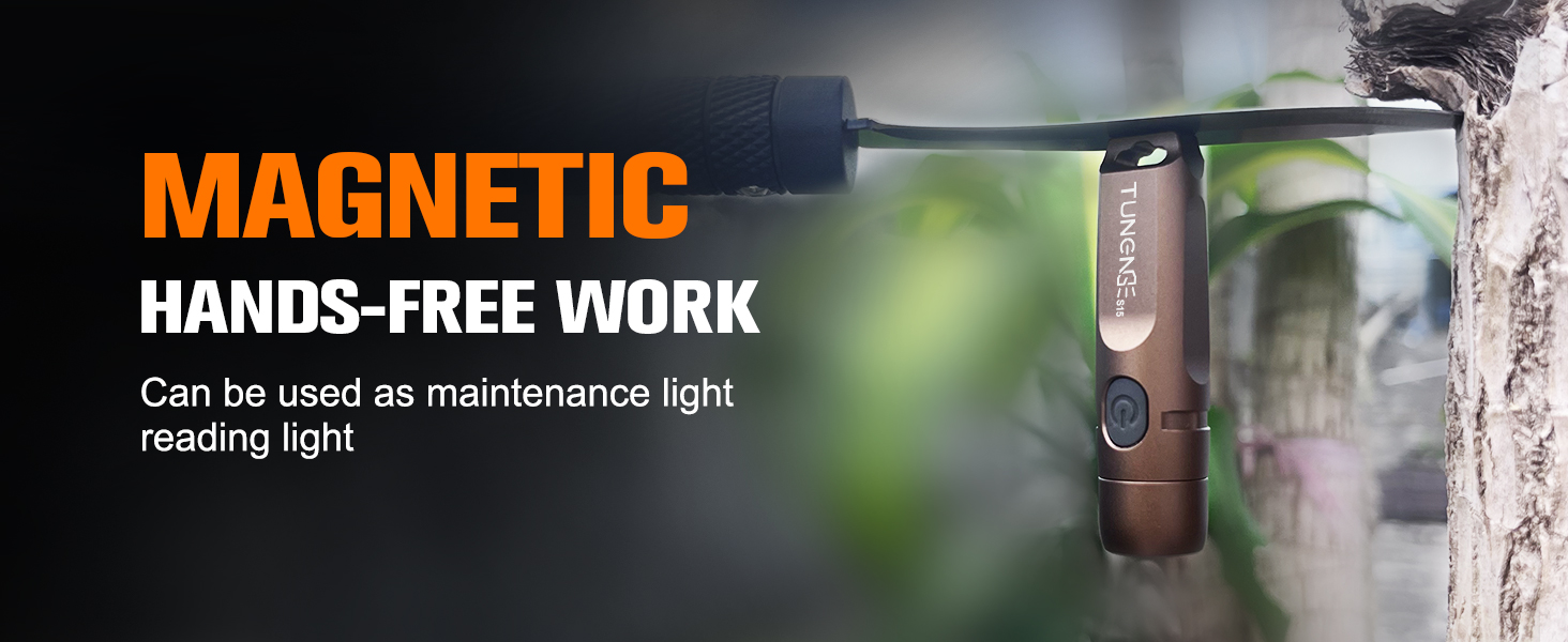 mini magnetic flashlight