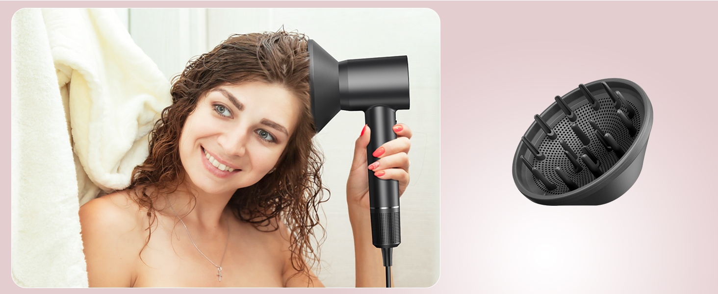 hair dryer with diffuser