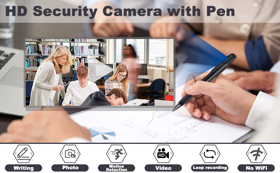 pen camera for security