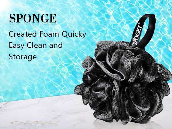 Yoget black sponges