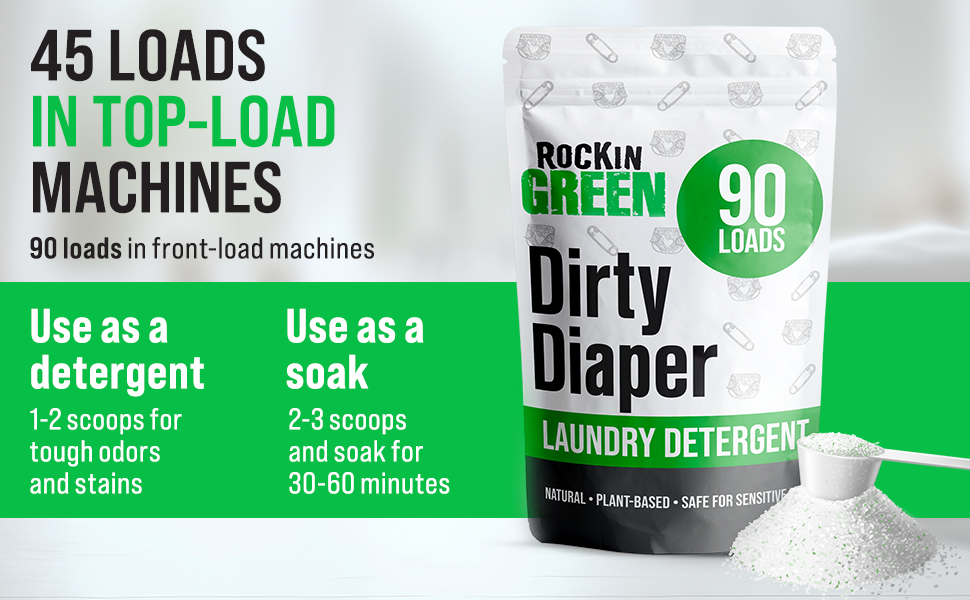 45 loads in top-load machines