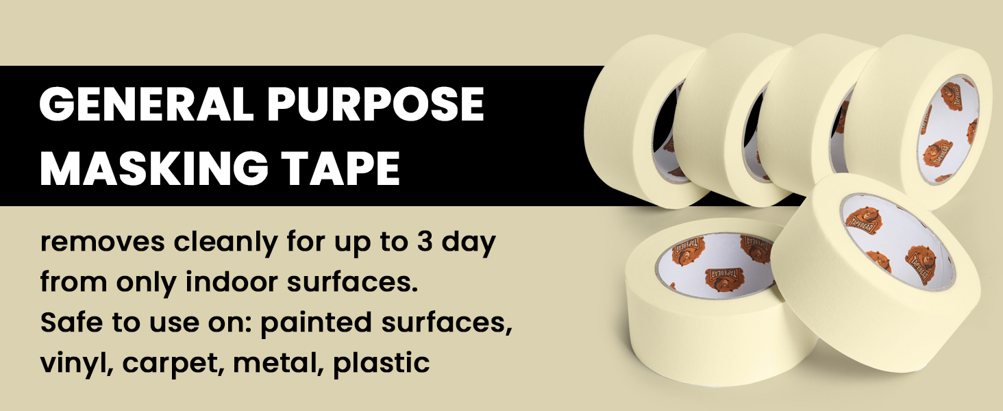 beige masking tape