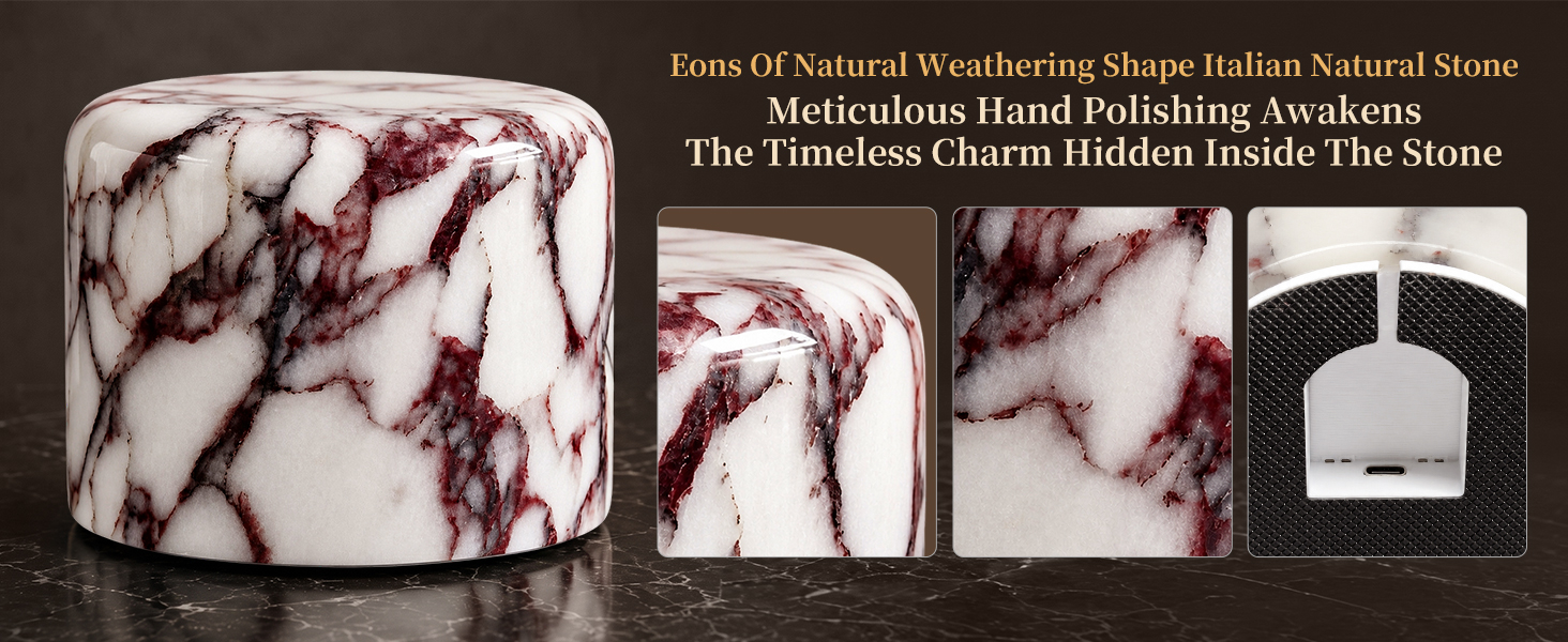 natural marble lamps
