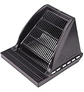 NDS 1200DSG Square Catch Basin Drain Downspout Grate, Fits 12 Inch Square Catch Basin Drain, Rise...