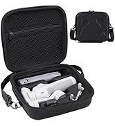 PONYRC Osmo Mobile 7P Case, PU Leather Portable Shoulder Bag Storage for DJI Osmo Mobile 7 Pro/7 ...