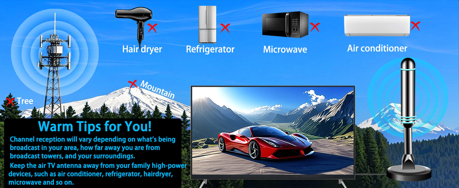 digital antenna for tv