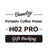 BeanzTrip H02 PRO Portable Electric Espresso Maker, Christmas Gift Coffee Machine Compatible with...