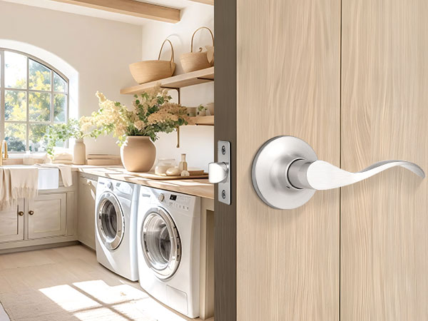 nickel closet door handles brushed nickel door levers for hallway keyless door hardware
