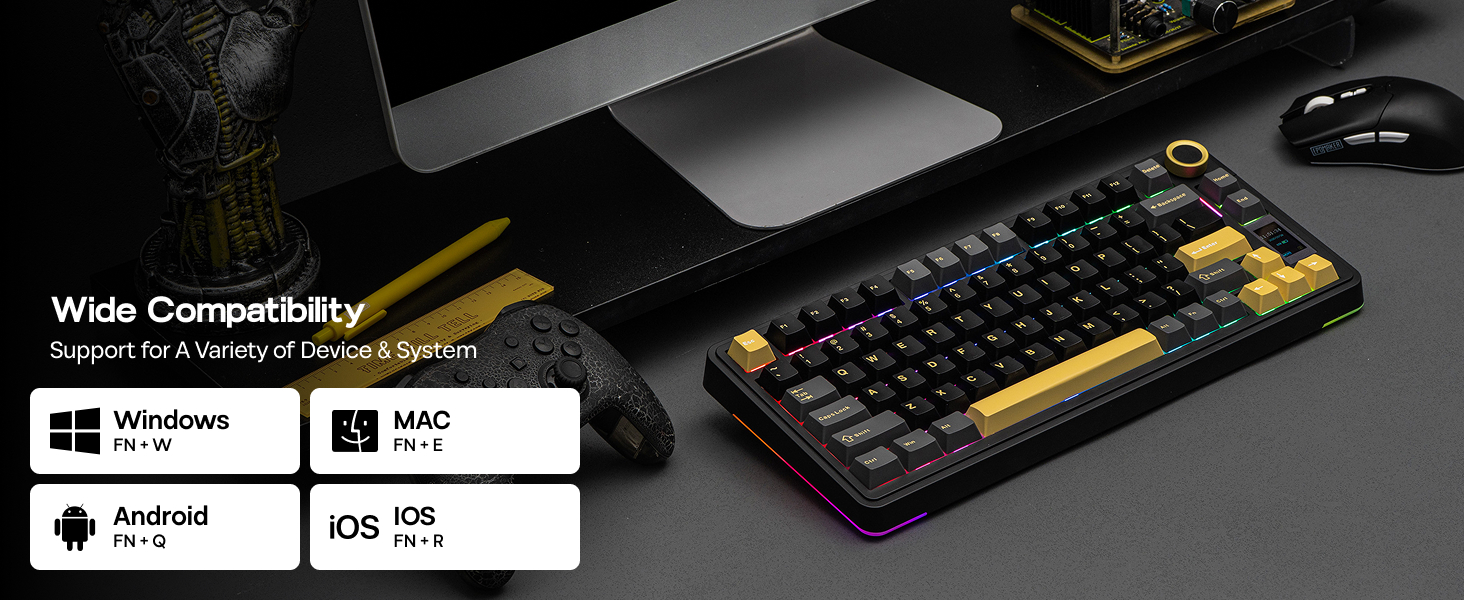 EA75 MAX Wireless Mechanical Keyboard