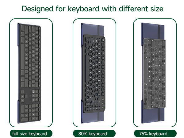 black computer keyboard stand for desktop