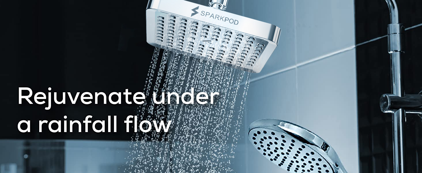8 Inch Square shower head