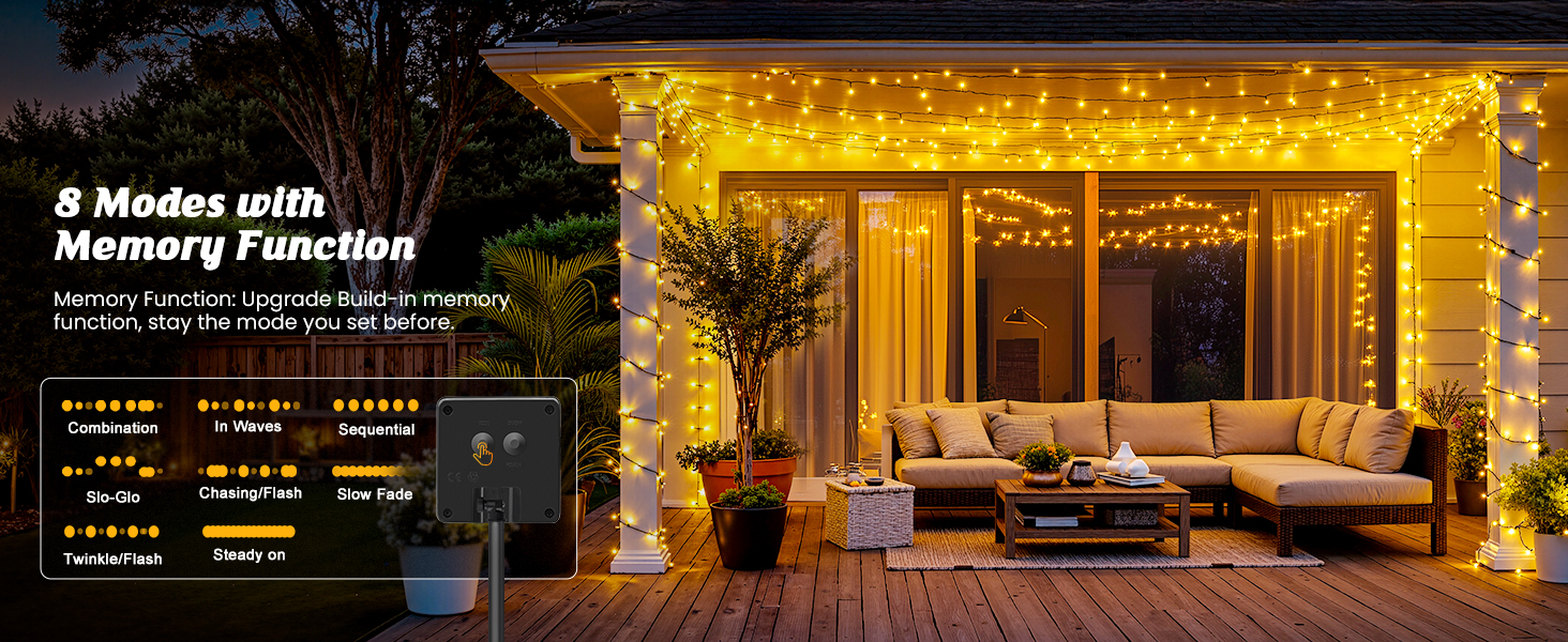 solar patio lights