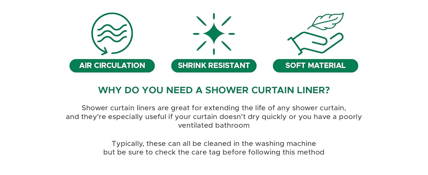 shower curtain liners