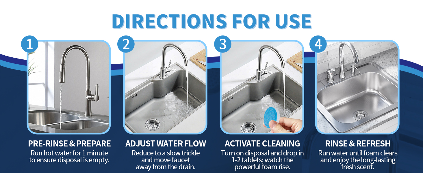 garbage disposal cleaning tablets